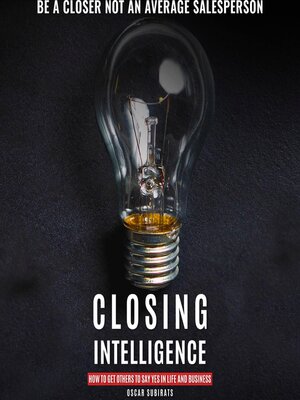 cover image of CLOSING INTELLIGENCE
